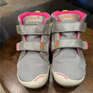 Plae Max Metallic Silver Shoes